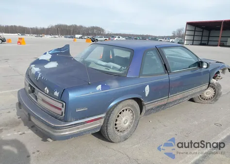 1993 Buick Regal Limited z USA, uszkodzony, nr VIN 2G4WD14TXP1418715